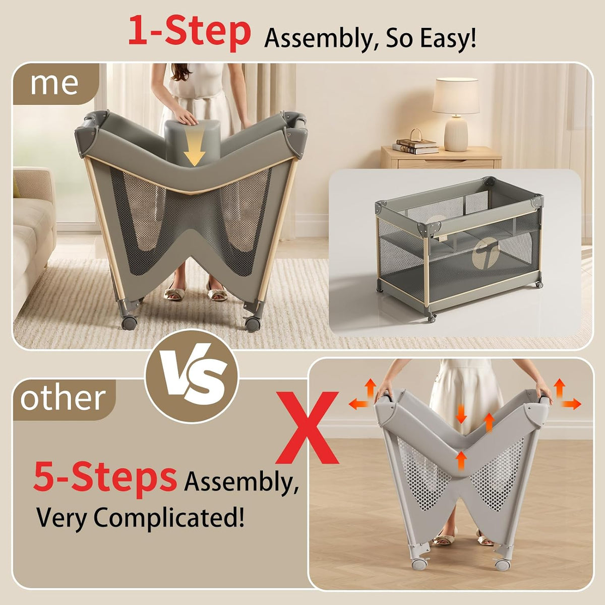 Trimigo 4-in-1 Pack & Play