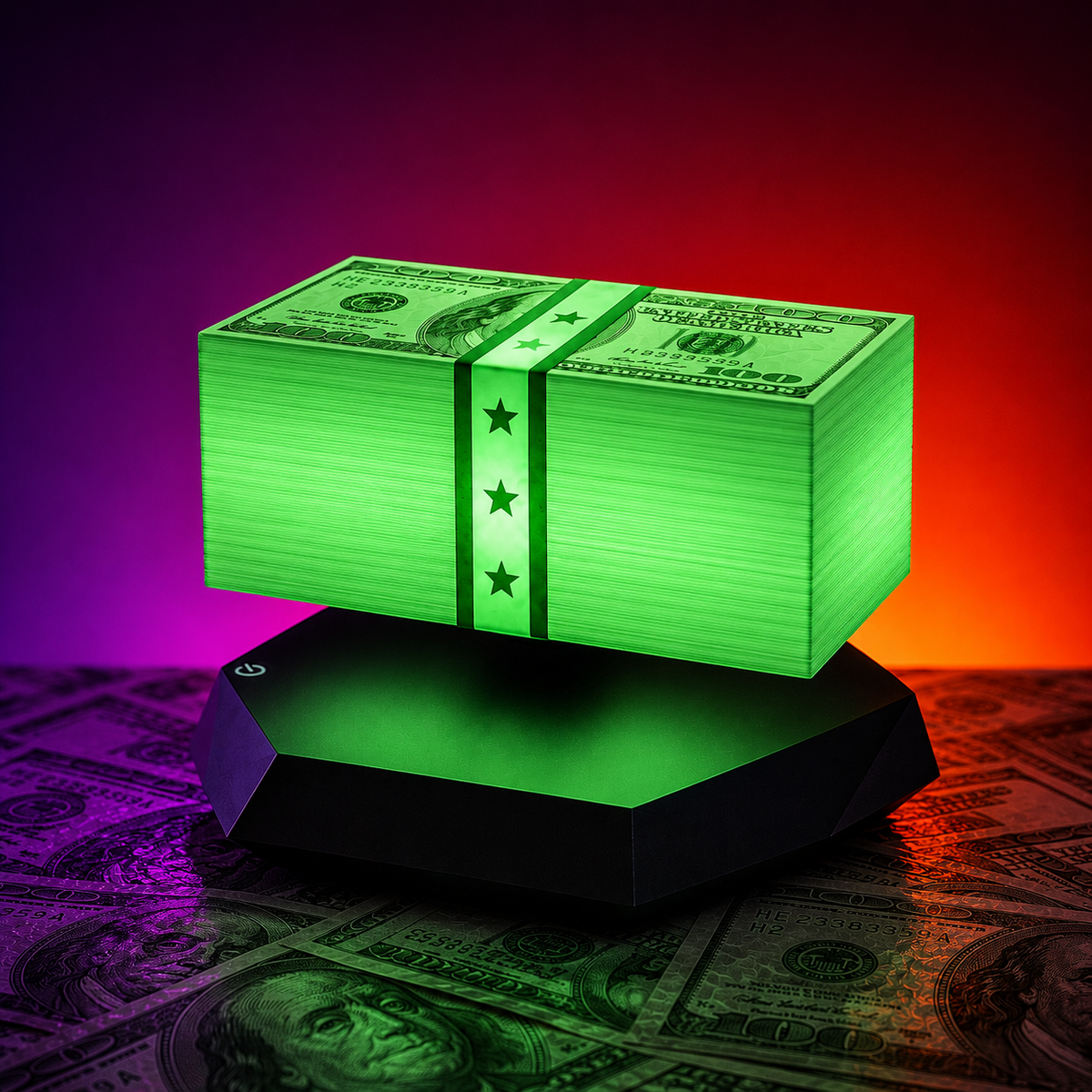 Money Float Lamp