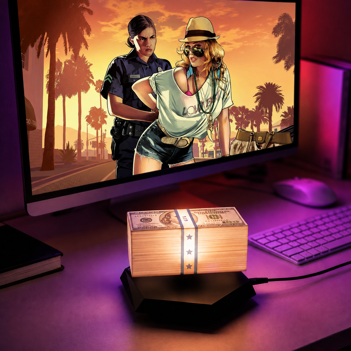 Money Float Lamp